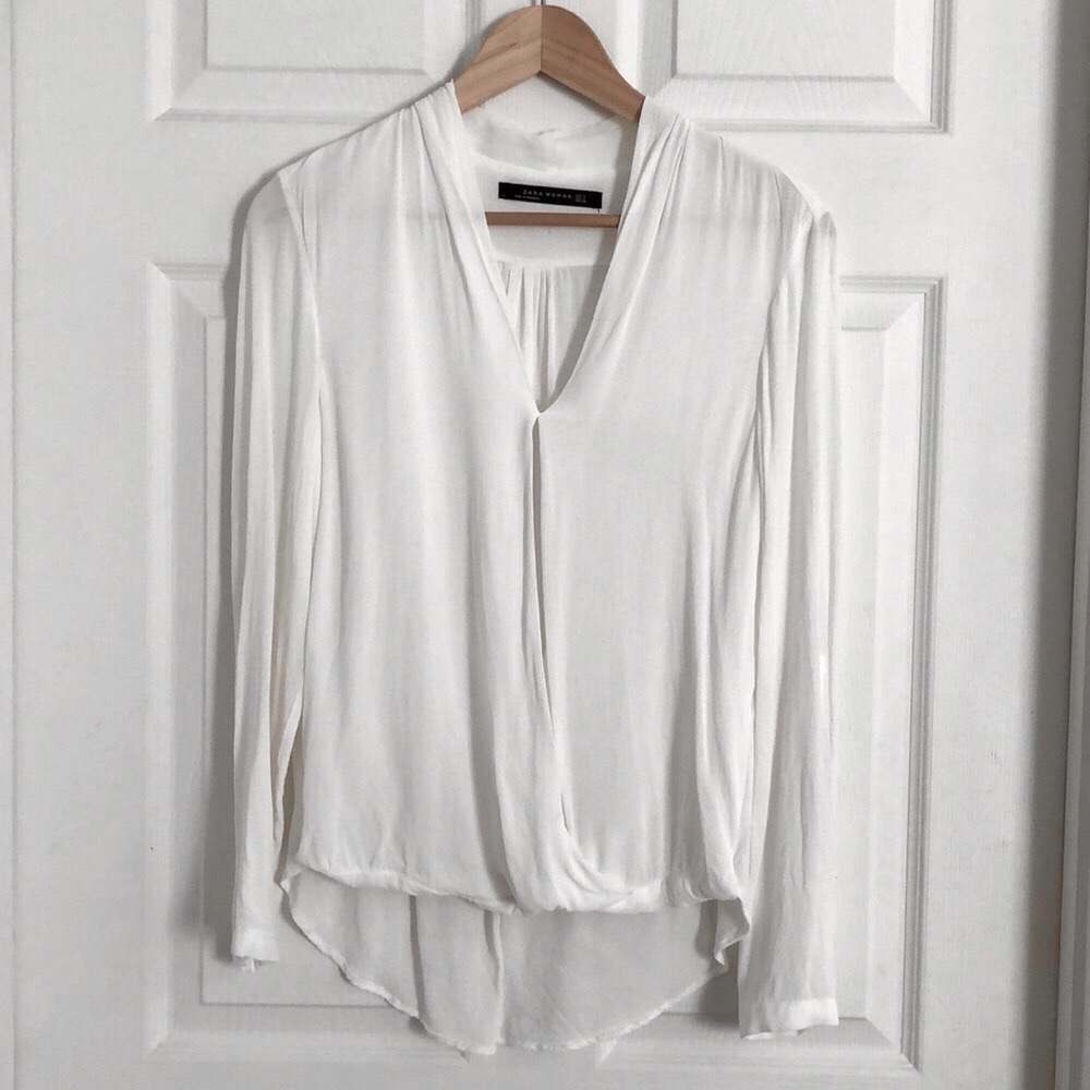 White Zara Blouse